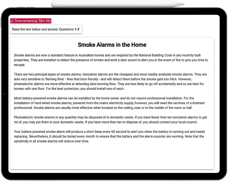 IELTS Mock Up